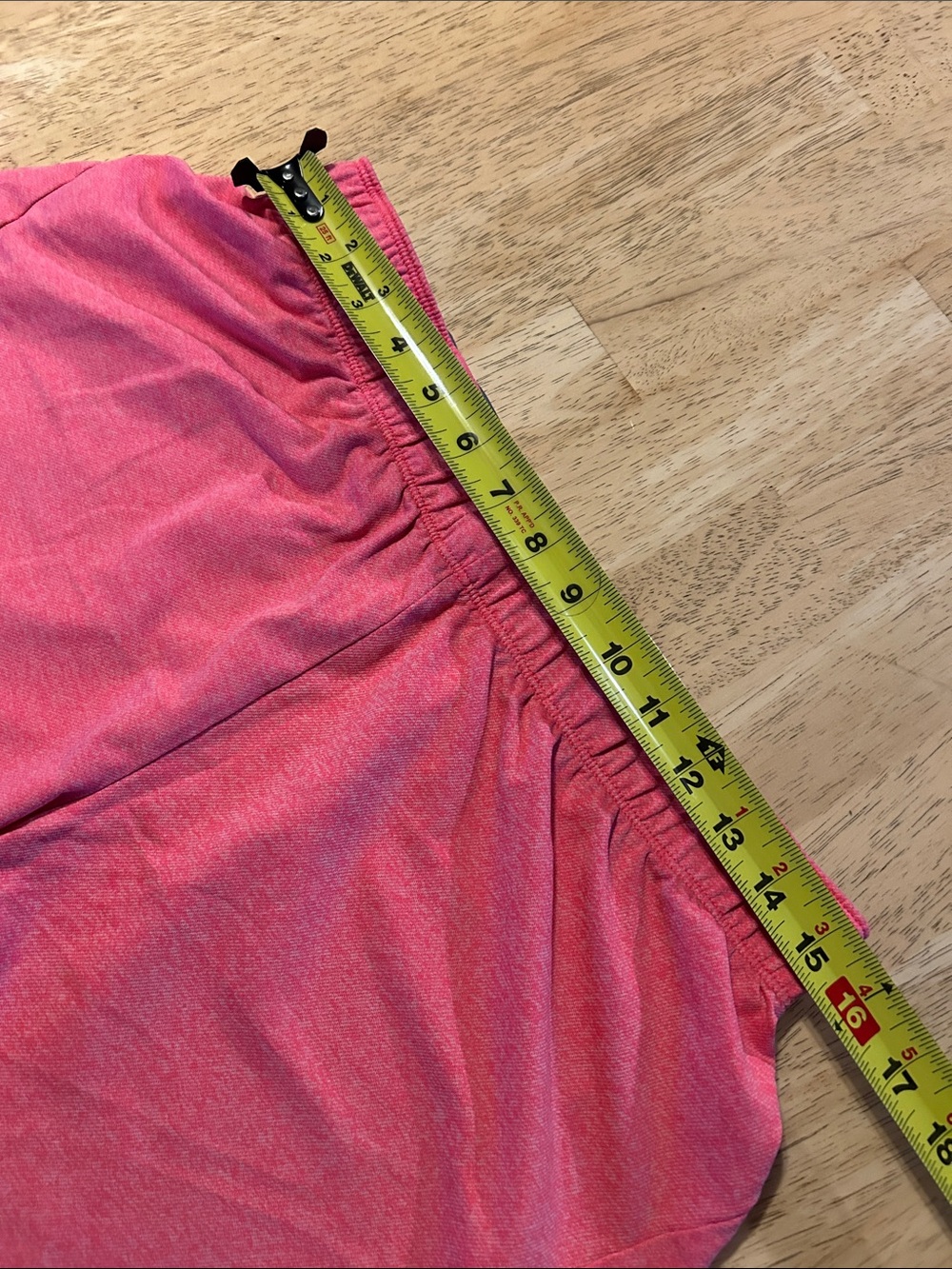 Nike Women's Coral-Pink Athletic Shorts with Swoosh - Picture 3 of 7
